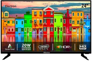 XElectron 60 cm (24 inches) HD Ready LED TV with Slim Bezel 24STV (Black) (2024 Model)