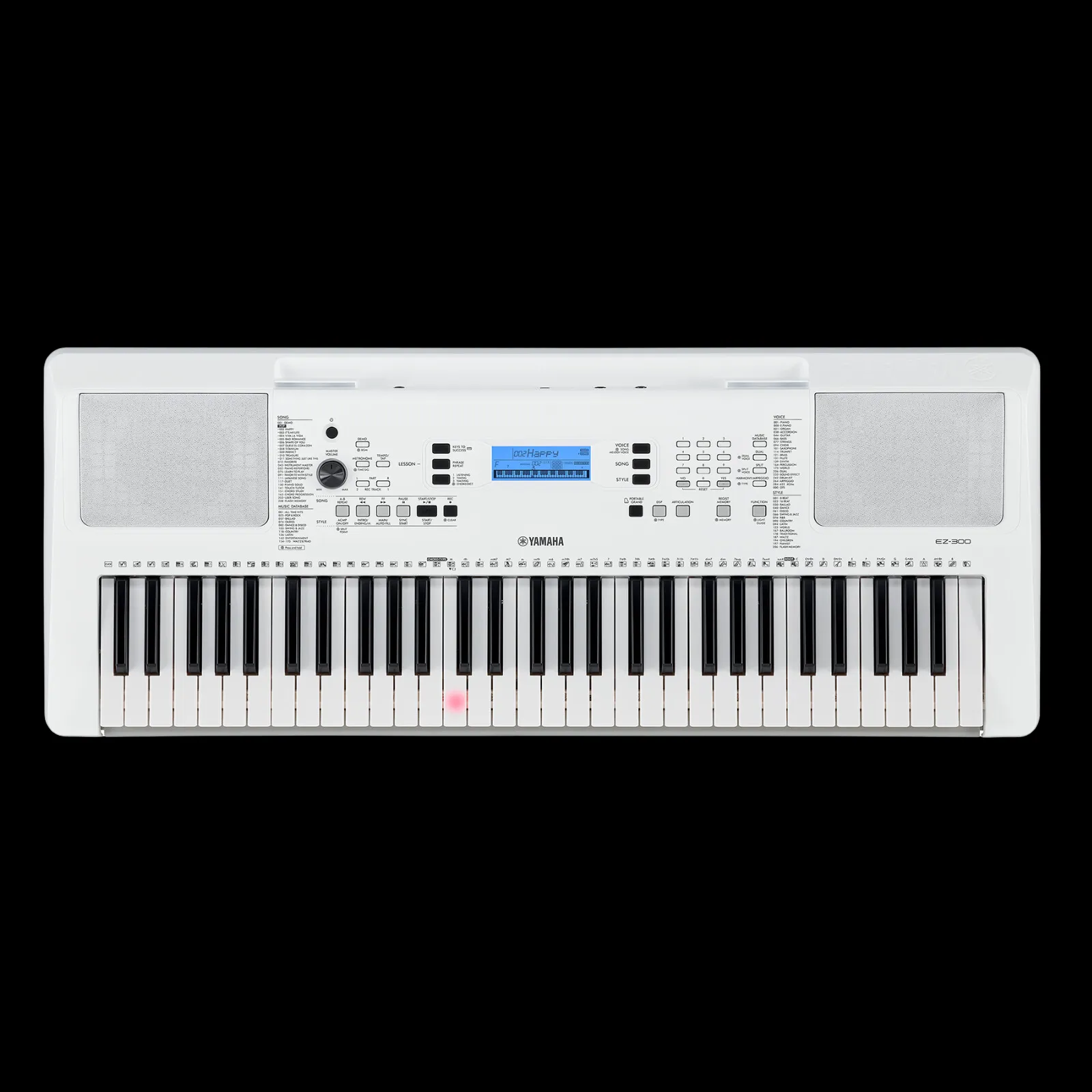 Yamaha EZ300AD 61 key Portable Arranger with Lighted Keys